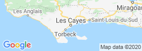 Les Cayes map